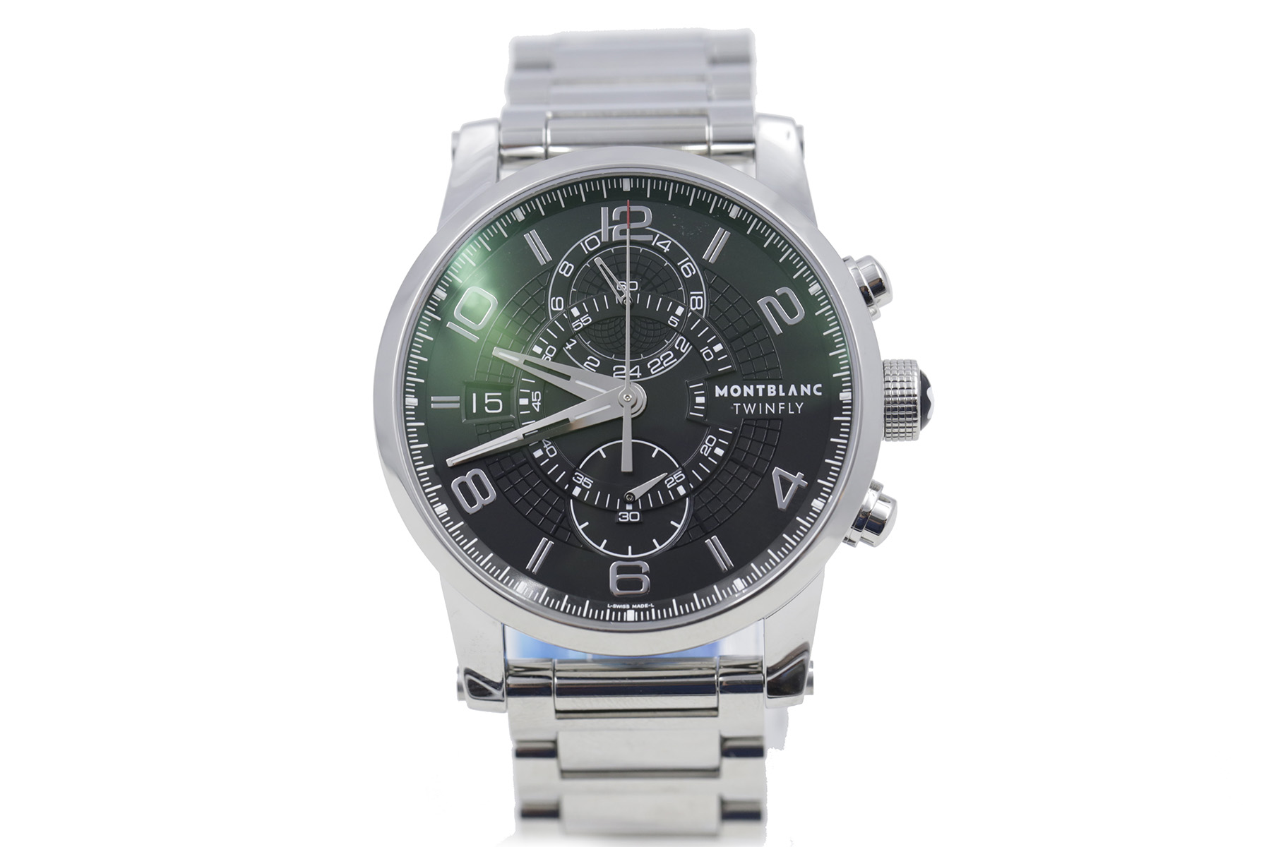 【9.9新/未使用】万宝龙时光行者系列自动机械男表