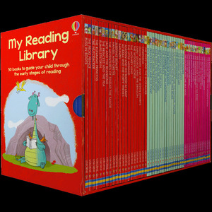 #Usborne My Reading Library50册 尤斯伯恩我的第二个图书馆套装系列原版英文绘本儿童英语读物故事书英国进口图画书6-8岁送音频