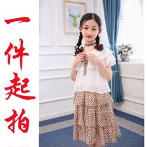 One-by-one shooting childrens clothing Taobao childrens photography girl model Xintong picture clothing service network shooting