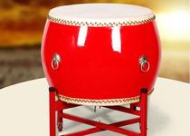 Large Red Drum Bull Leather Drum Rack 18 Inch Dragon Drum Adult War Drums China Drum Chinese Drum Children Students Drum Games Drum