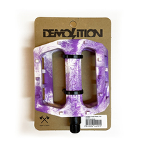 DEMOLITION Trooper BMX foot White Purple Marble