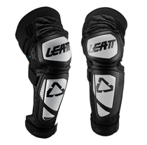 leatt Green little knee pads long jnr one knee leg pads riding hard protective gear