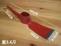 Pick Axe Outdoor Pick Cross Pick Mountaineering Small Ocean Pick Military Pick Up Hoeing Pickaxe Head Dig Tree Root Agricultural Tool
