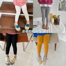 kai mom girl cotton stretch leggings 2021 autumn baby spring dress foreign little pants Joker long pants