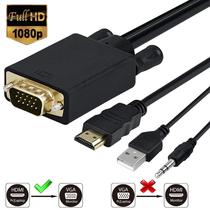 HDMI to VGA 1 8m 1080P