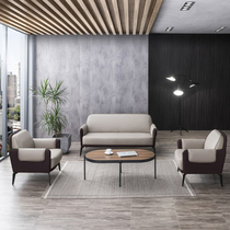 Modern minimalist office Business office sofa Nordic guest area in talks to receive sofa tea table combinations