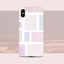 (South Mountain Institute) Original Zuma Dragon Flesh Pink Purple Iphonexs Phone Shell Peony and Red Deer Velvet