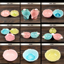 New Thai style SP essential oil plate ceramic bowl ice cracking Bowl plate plate dish beauty plate Essential Oil Bowl