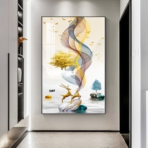 Nordic Living Room Decoration Painting Genguan Hanging Paintings Introductory Genre Modern Dining Room Wall Hallway Aisle Fresco Dining Hall