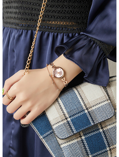 the new julius watch female fashion exquisite luxury temperament bracelet female watch rhinestone art ladies watch korean version