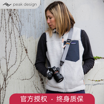 Peak Design Shoulder Strap PD V2 Camera Strap Peak Design Slide Black Oblique Cross Micro SLR Shoulder Strap