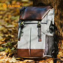 SLR camera bag shoulder photography bag Casual European and American computer backpack Large capacity rear open professional micro single camera bag