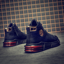 2021 New Joker high-top shoes men Korean version of explosive ins Martin boots men trend British casual medium-help boots