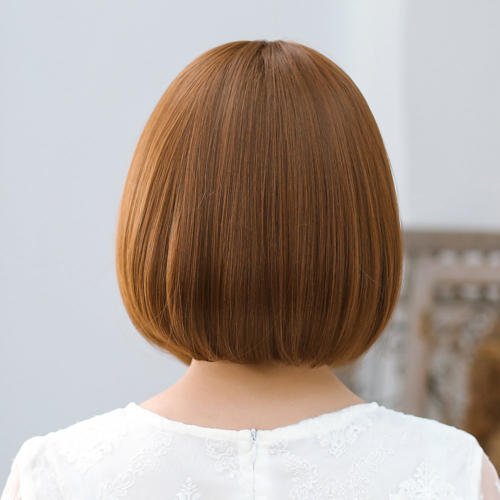 假发女时尚气质波波头 韩国蓬松短直发bobo头发型 自然逼真假短发