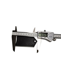 Accessories plate wax scraping wax comb surfboard with imitation carbon grain single mount Wax Comb Surfwax Comb without a key