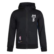 Nike Mens 21 Autumn New Brooklyn Nets Sports Hooded Casual Jacket CN7883-010