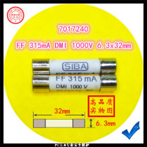 FF 315mA DMI 1000v 7017240 315mA 6 3x 32mm multimeter process table fuse