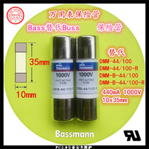 Bass for BUSS 440mA 1000v DMM-B-44 100-R 10x 35mm multimeter fuse