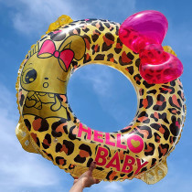 BAO WEN swimming circle female thick bow inflatable lifebuoy Adult Net red arm adult student swimming equipment