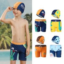 Childrens swimsuit boys summer children sunscreen quick-drying swimming trunks cute baby children cartoon swimming equipment