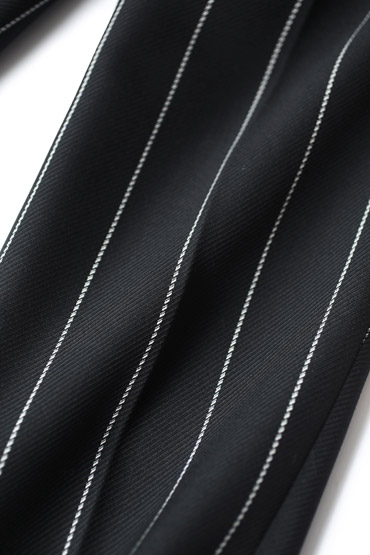 茉莉雅集 高品通勤系列 精纺羊毛 色织条纹九分裤mldkz093