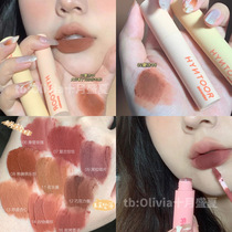 Gingerbread brown clay direct all in black rabbit HYNTOOR Velvet Fog face lip mud 02 08 07 09