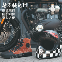 FALCO LENNOX riding shoes Italian Falcon motorcycle canvas breathable city commuter riding boots board shoes