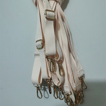 DIY bag accessories Canvas bag strap lolita bear bag Rabbit bag crossbody bag single shoulder strap cotton belt pearl chain