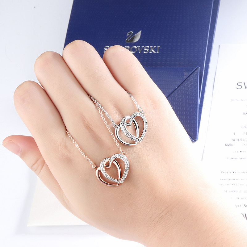 施家lucky goddess幸运元素精致百搭女小螃蟹锁骨项链饰品送礼物_一起