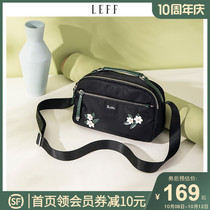 LEFF Leif 2021 New Tide canvas bag women Net red shoulder bag nylon Oxford cloth hand bag shoulder bag