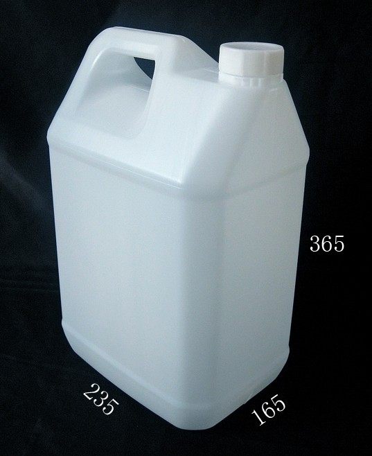 加厚10l塑料桶 水桶扁方桶10升kg平口半透明桶20斤装小口塑料桶