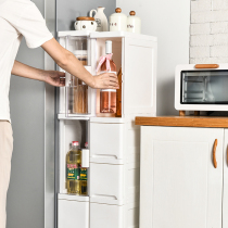 Bailou crevice storage cabinet bathroom gap narrow cabinet 18cm drawer type locker rack