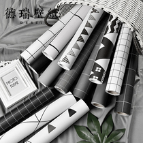 Wallpaper self-adhesive waterproof and moisture-proof dormitory ins forest college student bedroom bedroom background wall paper household self-adhesive