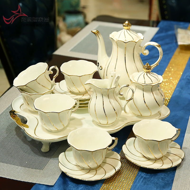 American cup suit English afternoon tea tea set ceramic cup home furnishing articles coffee cup set Jane the tea table