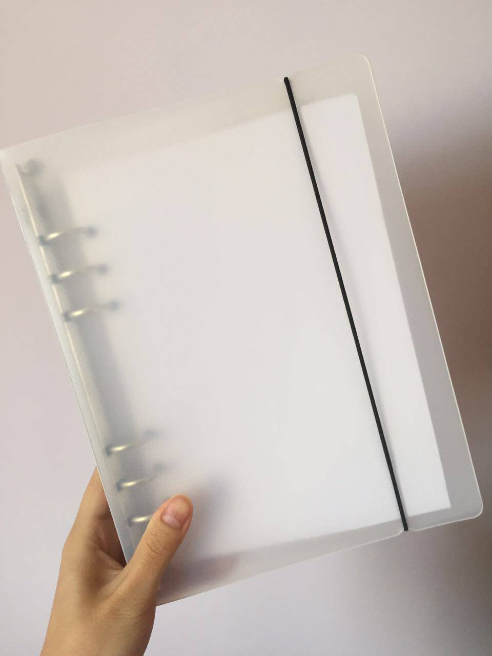 包邮a5双面离型纸本 手帐收纳本收纳册图鉴本 50张贴纸本活页本