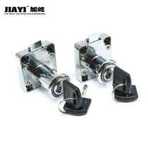 Jewelry display counter lock Automatic small oblique lock Drawer lock Cabinet lock Automatic oblique tongue push lock Bucket lock