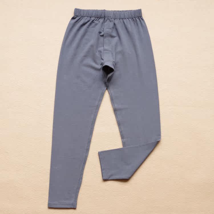 中大纯色秋衣套装莫代尔棉儿童男童童薄款内衣秋裤小男孩居家四季