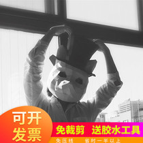 Gentleman cat headsets Panda Animal Mask Adult Children Creative Handmade DIY Hats Cute Party Props Tide