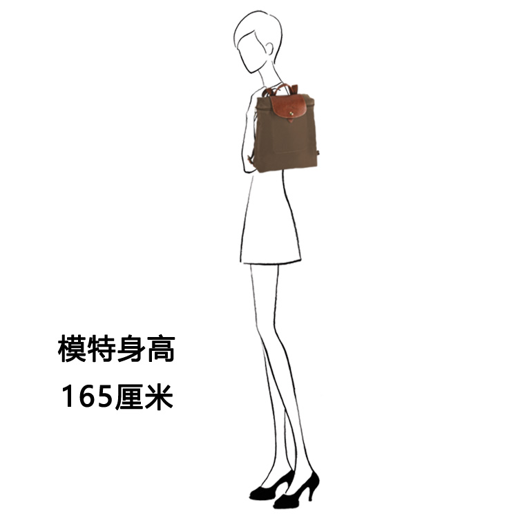 longchamp特大斜肩 法國Longchamp 瓏驤Le Pliage新款尼龍背包折疊雙肩包2099089 longchamp