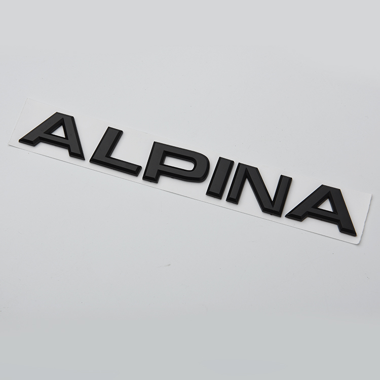 宝马阿尔宾娜车标 alpina车标1系2系3系4系5系7系xix3x5后车箱标
