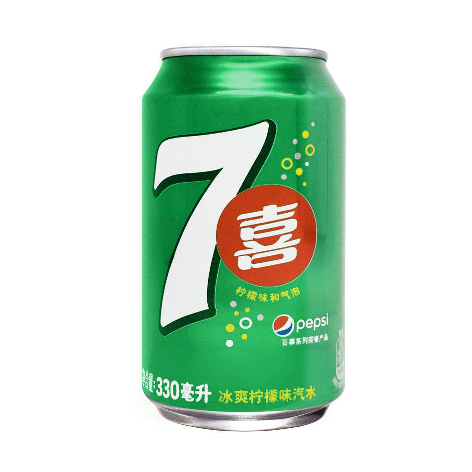 七喜柠檬味汽水