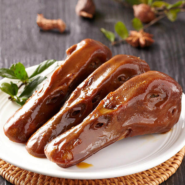 【沙咔辣咖】锁鲜装香卤鸭头280g 香辣湖南特产卤味熟食零食小吃