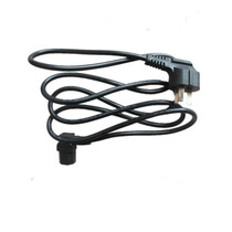 National standard power cord Computer chassis cable Power cord LCD TV wall-mounted elbow