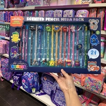 Spot smiggle Childrens ballpoint pen Fruit flavor HB pencil eraser stationery set gift box Birthday gift