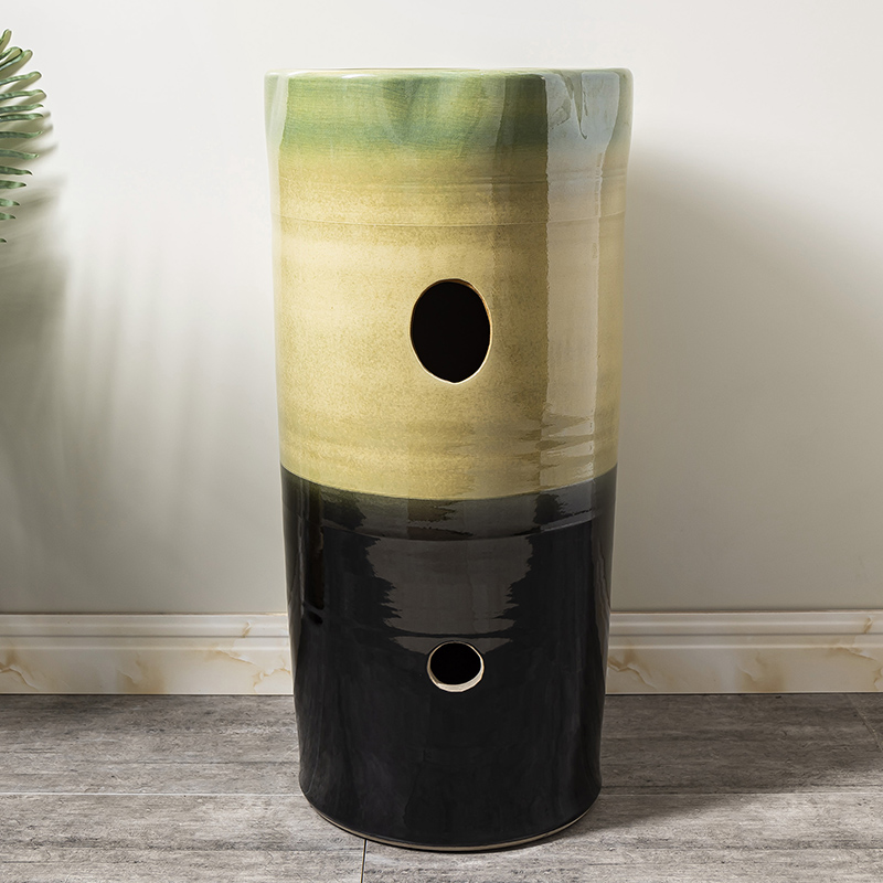 Ceramic column basin one is suing courtyard floor type washs a face basin sink pillar lavabo Chinese style household