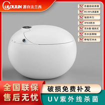 France imported smart toilet hot household bathbathfull automatic sterilization egg-shaped toilet ironoxidal anti-odor