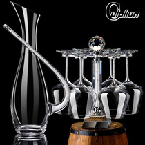 Germany imports high-end crystal red glass large glass high-foot wine glass awakener household suit