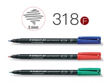 Shi De Lou oily marker pen 313) 318)317) 314CD disc film pen Experimental pen Brown