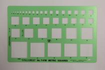 USA TIMELY Tammy drafting architectural jewelry hand decoration design drawing template T-47M square