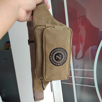 Mini Thin Mens Body Canvas Wear-Resistant Cashier Collection Small Pocket Ladies Multifunctional Business Bag Mobile Phone Bag